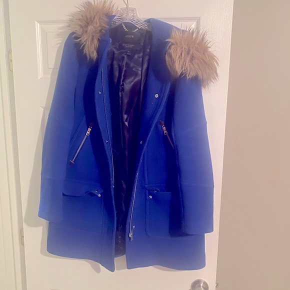 JCREW 8Tall Royal blue coat